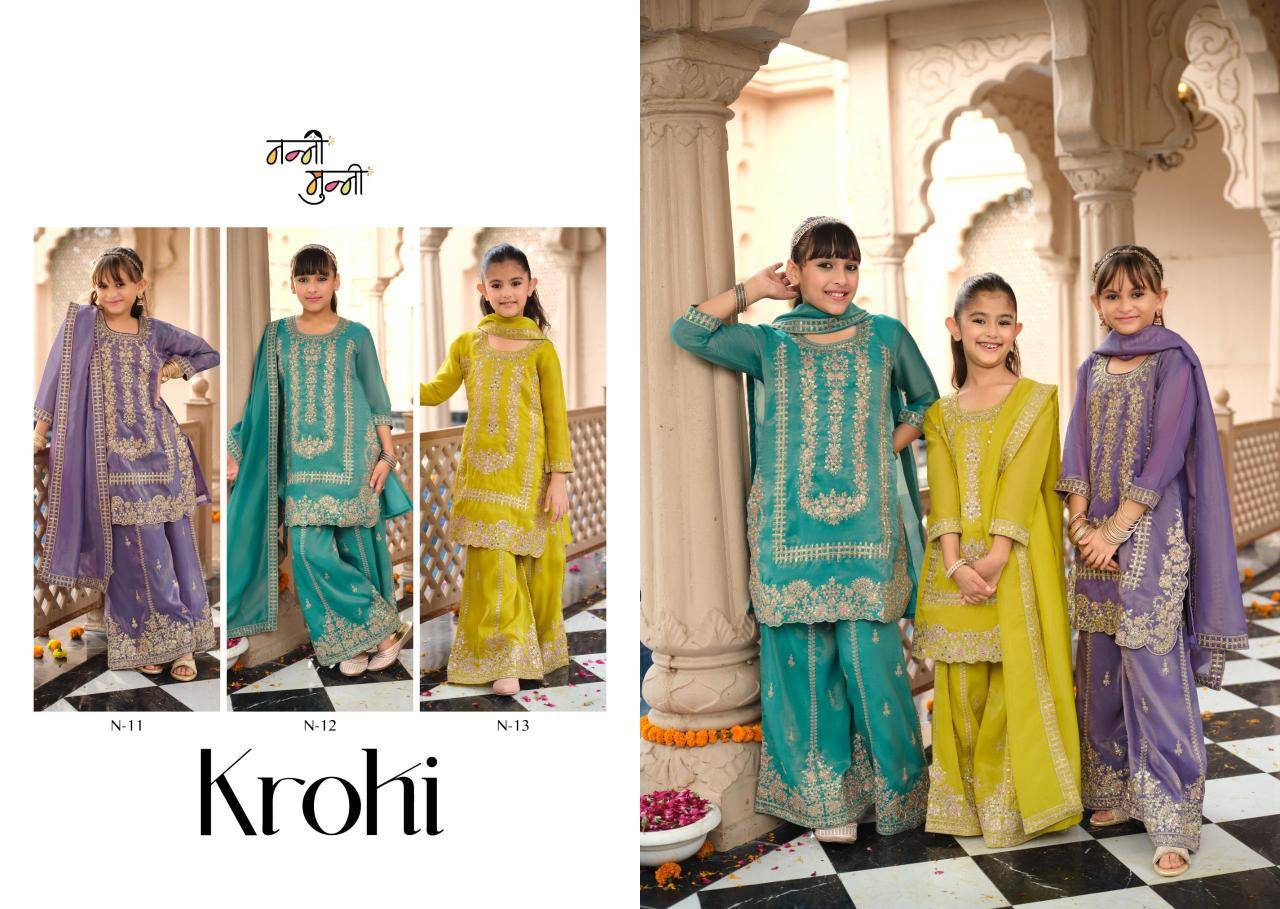 Shorya nanni munni krohi kids Kurti wholesalers